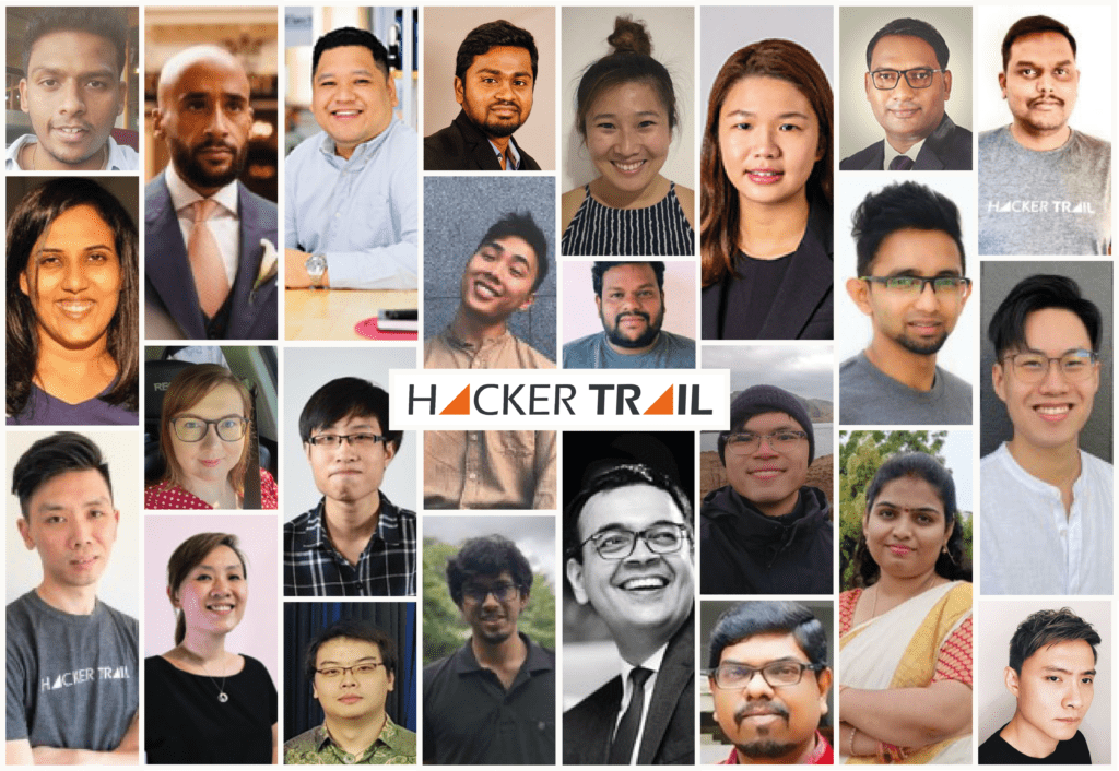 HackerTrail team collage