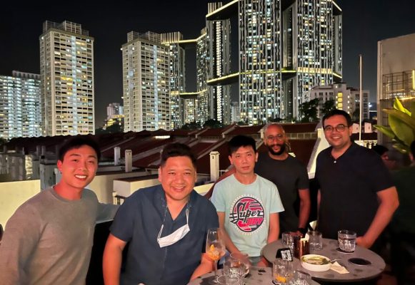 HackerTrail Singapore Team Party